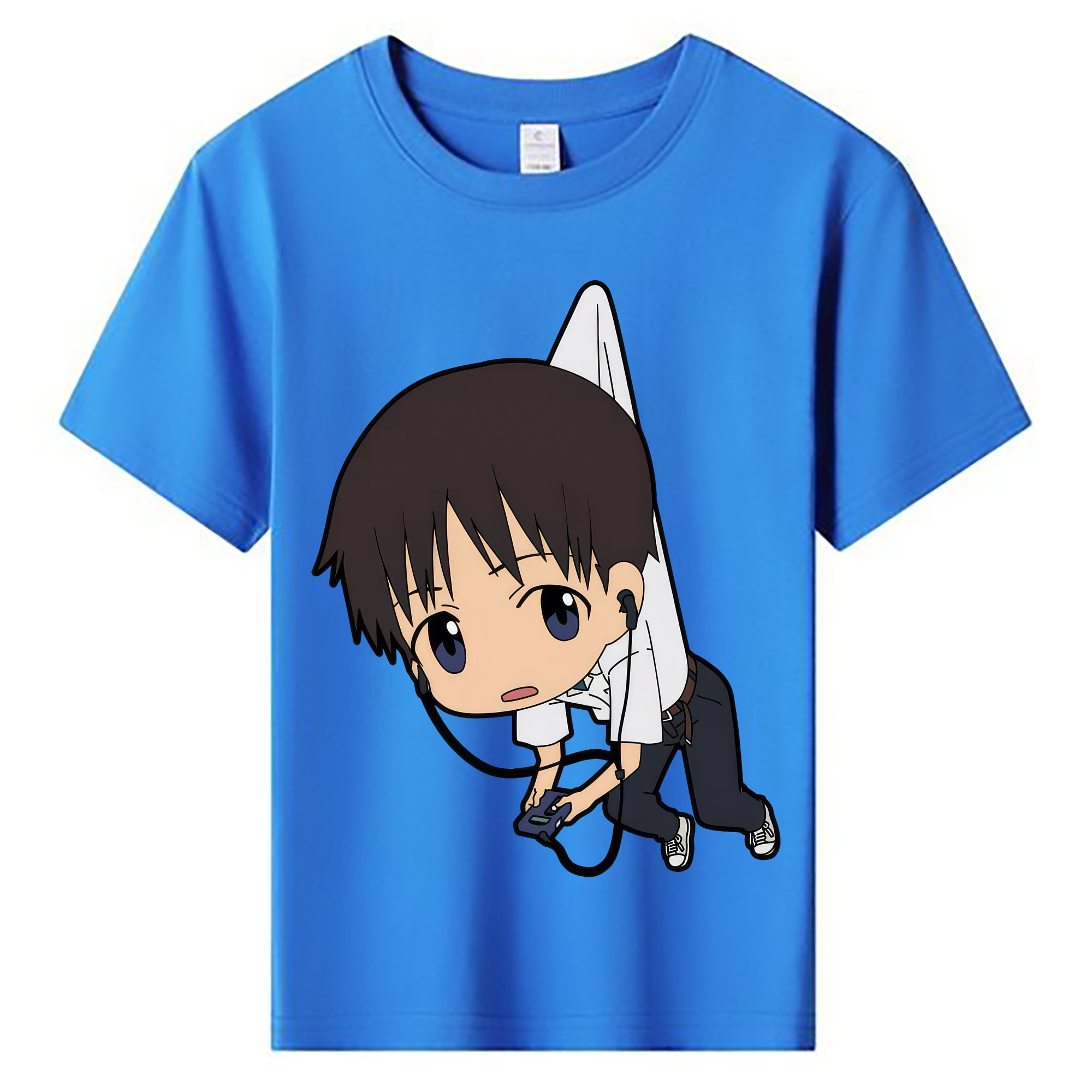 （画像用） EVA 新世紀エヴァンゲリオン 綿100％キッズTシャツ（フロントプリント）